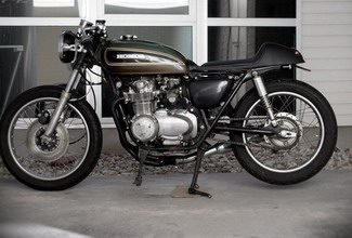 Cafe racer на базе Honda CB550 1976 года